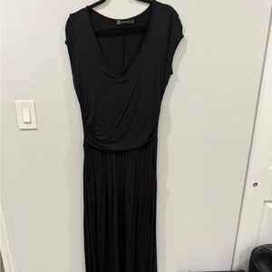 New York & Company Black Maxi Dress